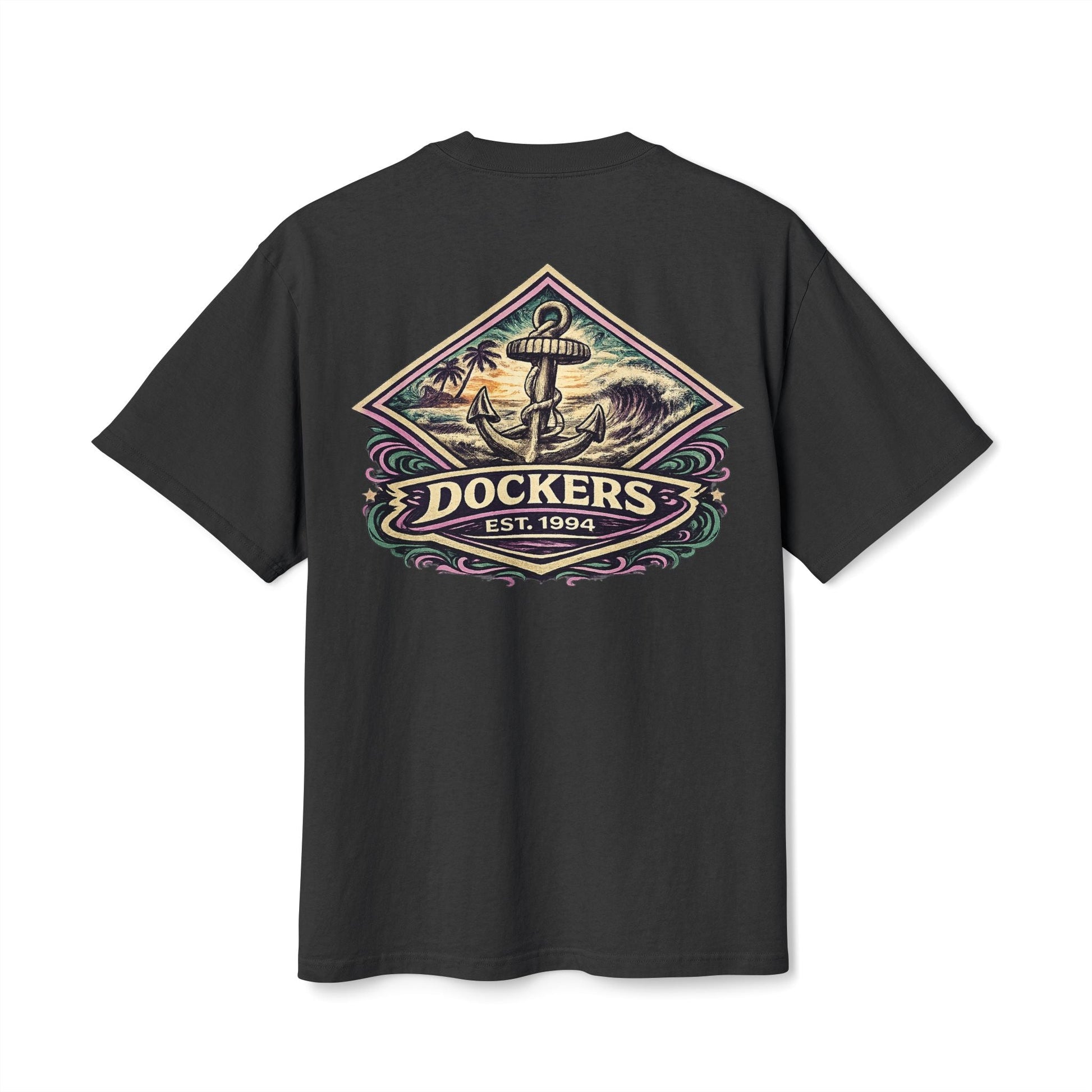 Fremantle Football Wave Tee - VFtees