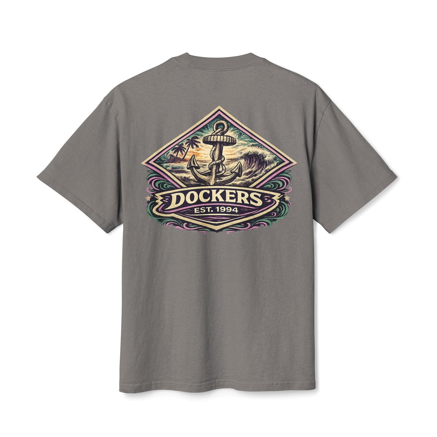 Fremantle Football Wave Tee - VFtees