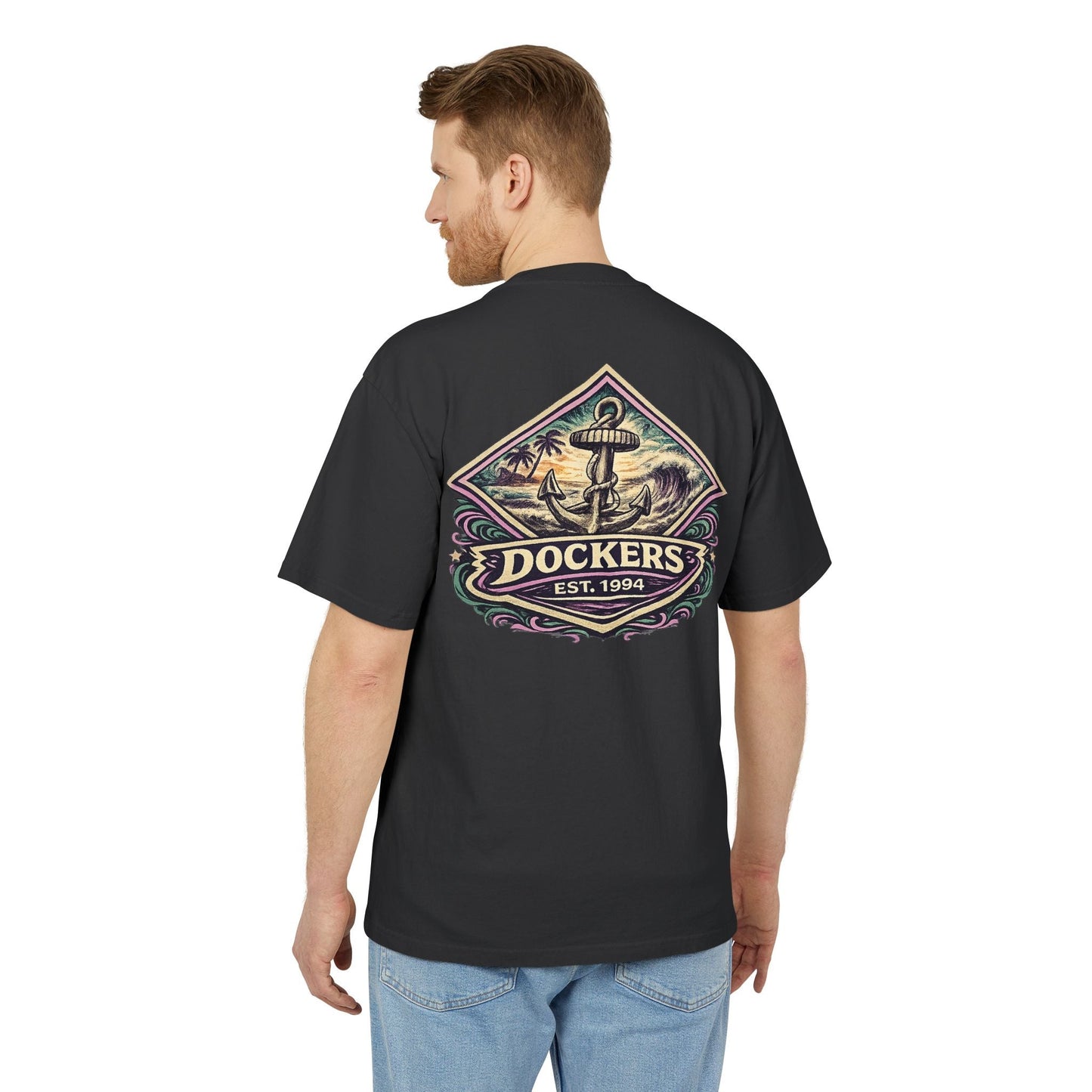 Fremantle Football Wave Tee - VFtees