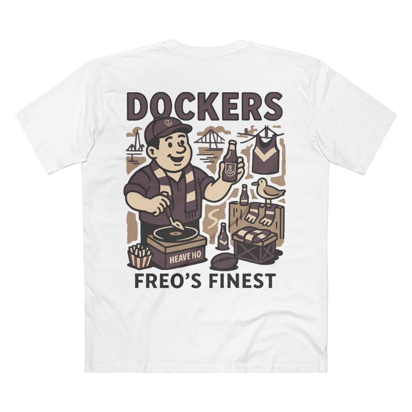 Fremantle Footy Tee - Dockers Club Series - VFtees