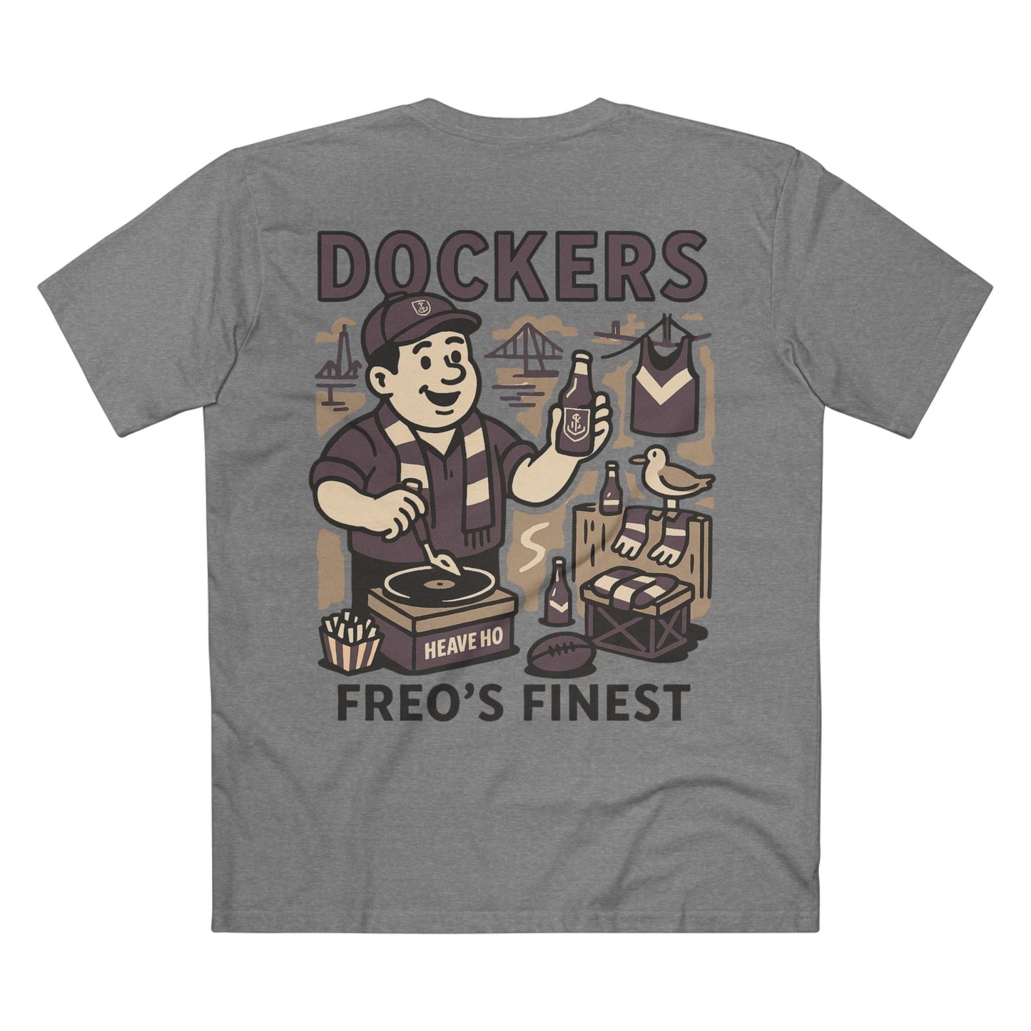 Fremantle Footy Tee - Dockers Club Series - VFtees