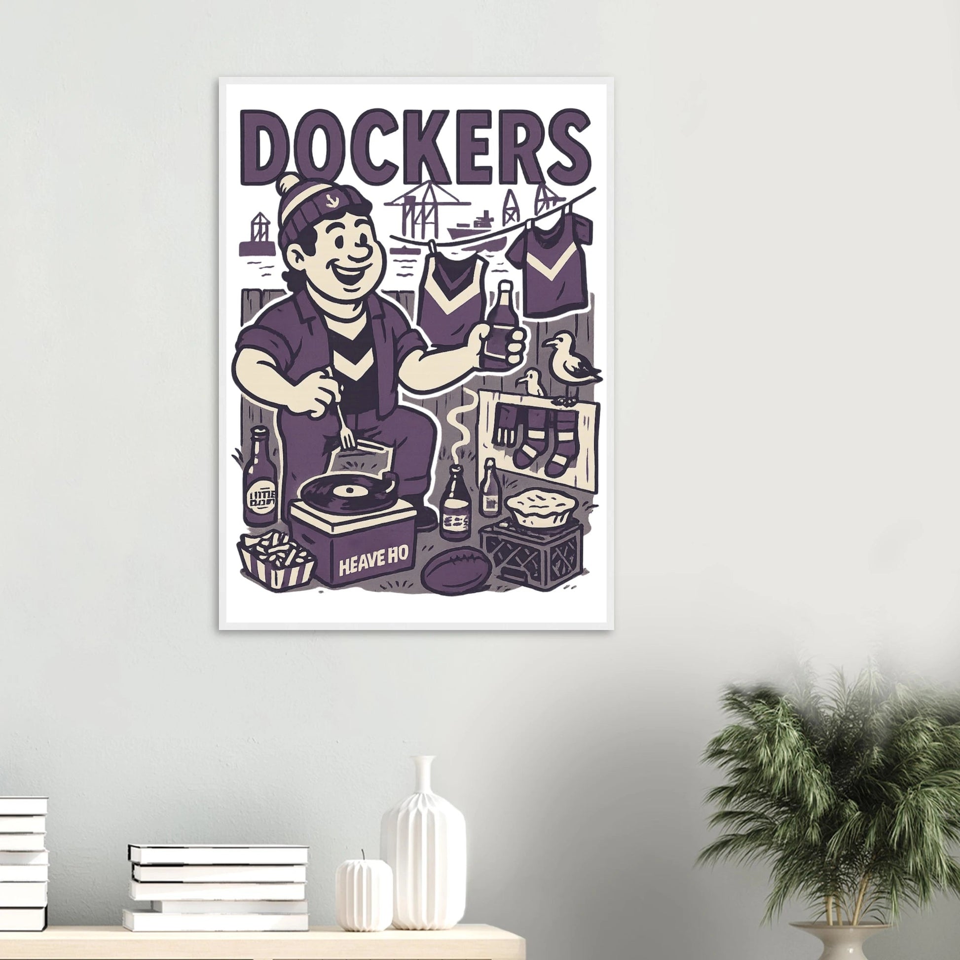 Fremantle Framed Wall Art - VFtees