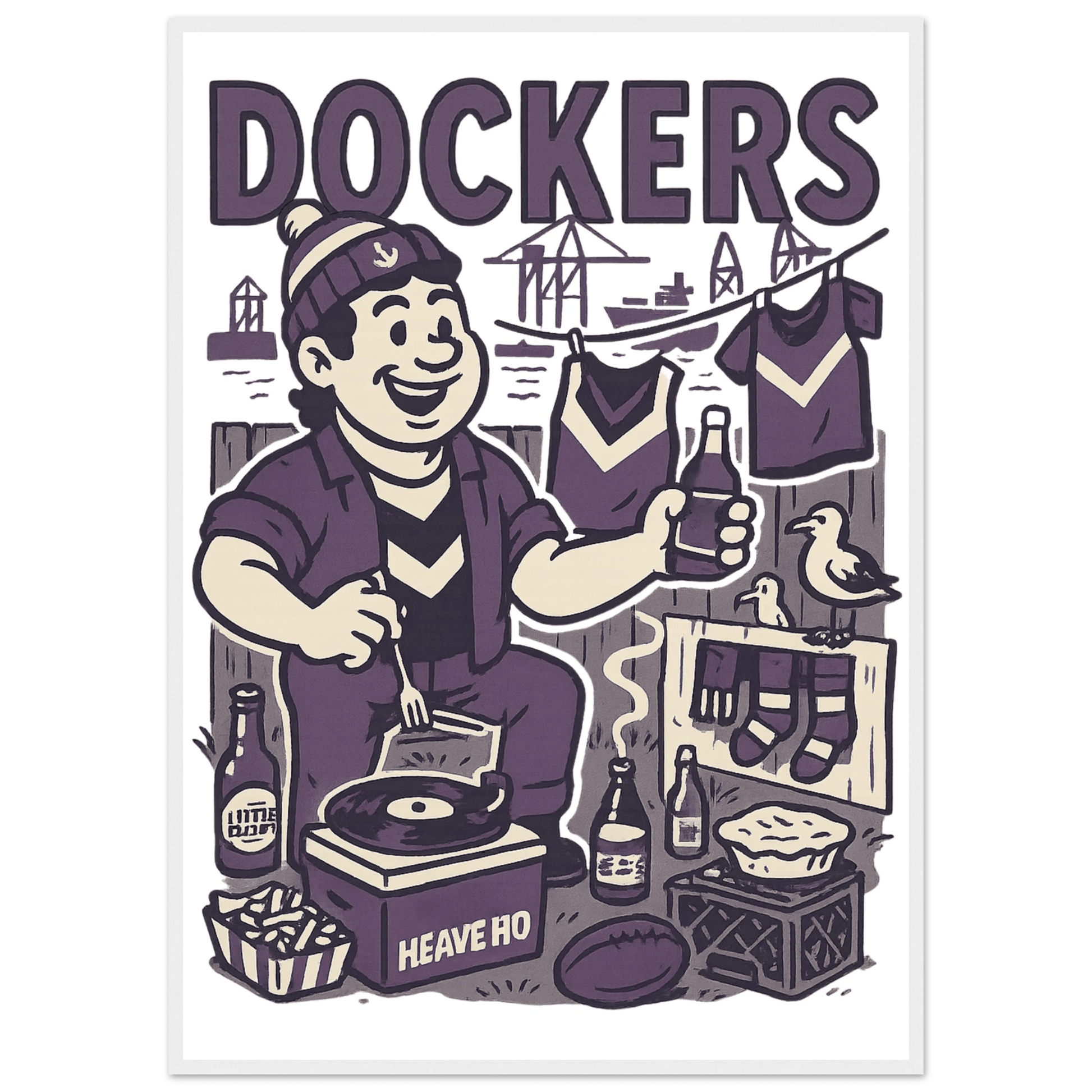 Fremantle Framed Wall Art - VFtees