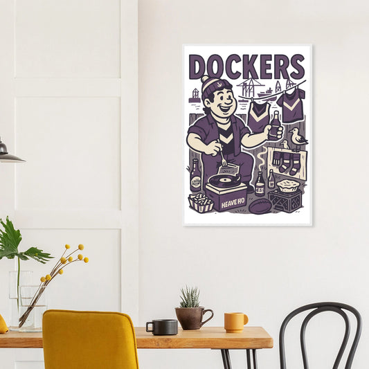 Fremantle Framed Wall Art - VFtees
