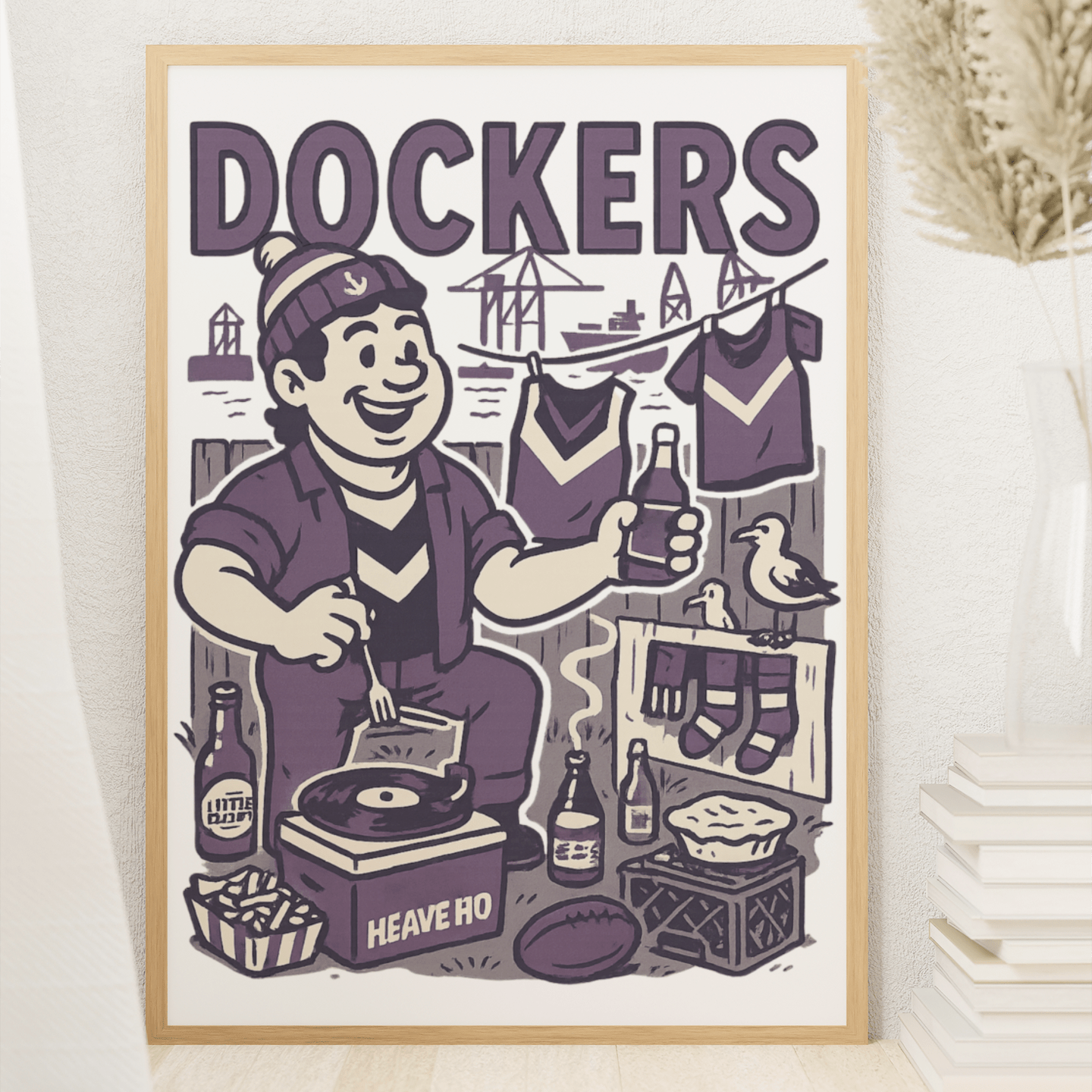 Fremantle Framed Wall Art - VFtees