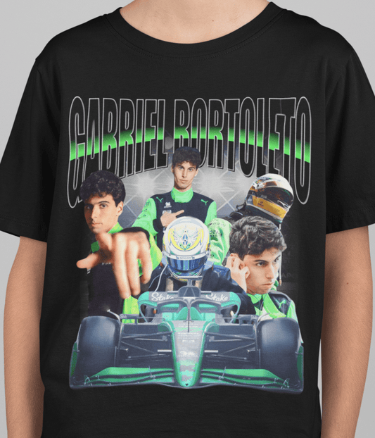 Gabriel Bortoleto Sauber F1 Graphic Tee (Kids) - VFtees