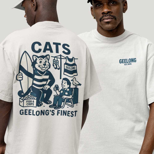 Geelong Footy Tee - Cats Club Series - VFtees