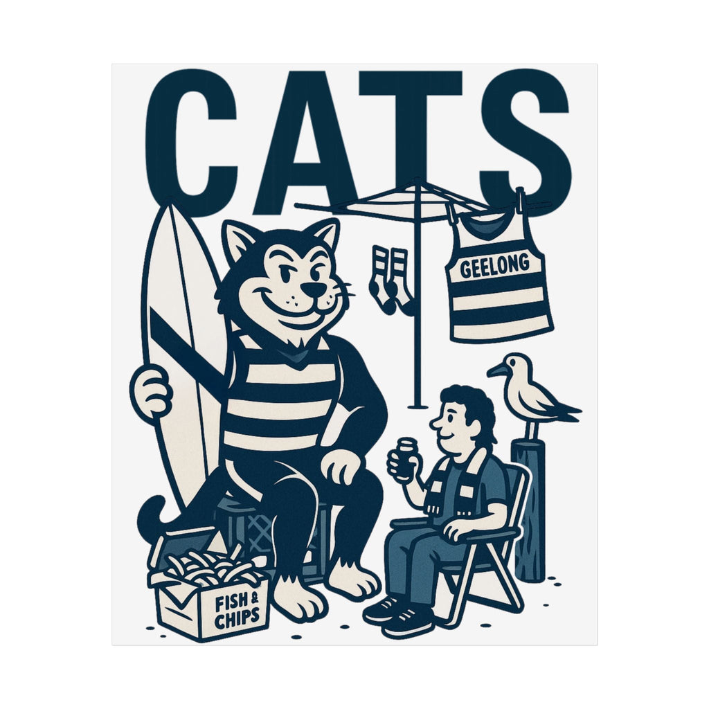 Geelong Vintage Wall Art (Limited Release) - VFtees