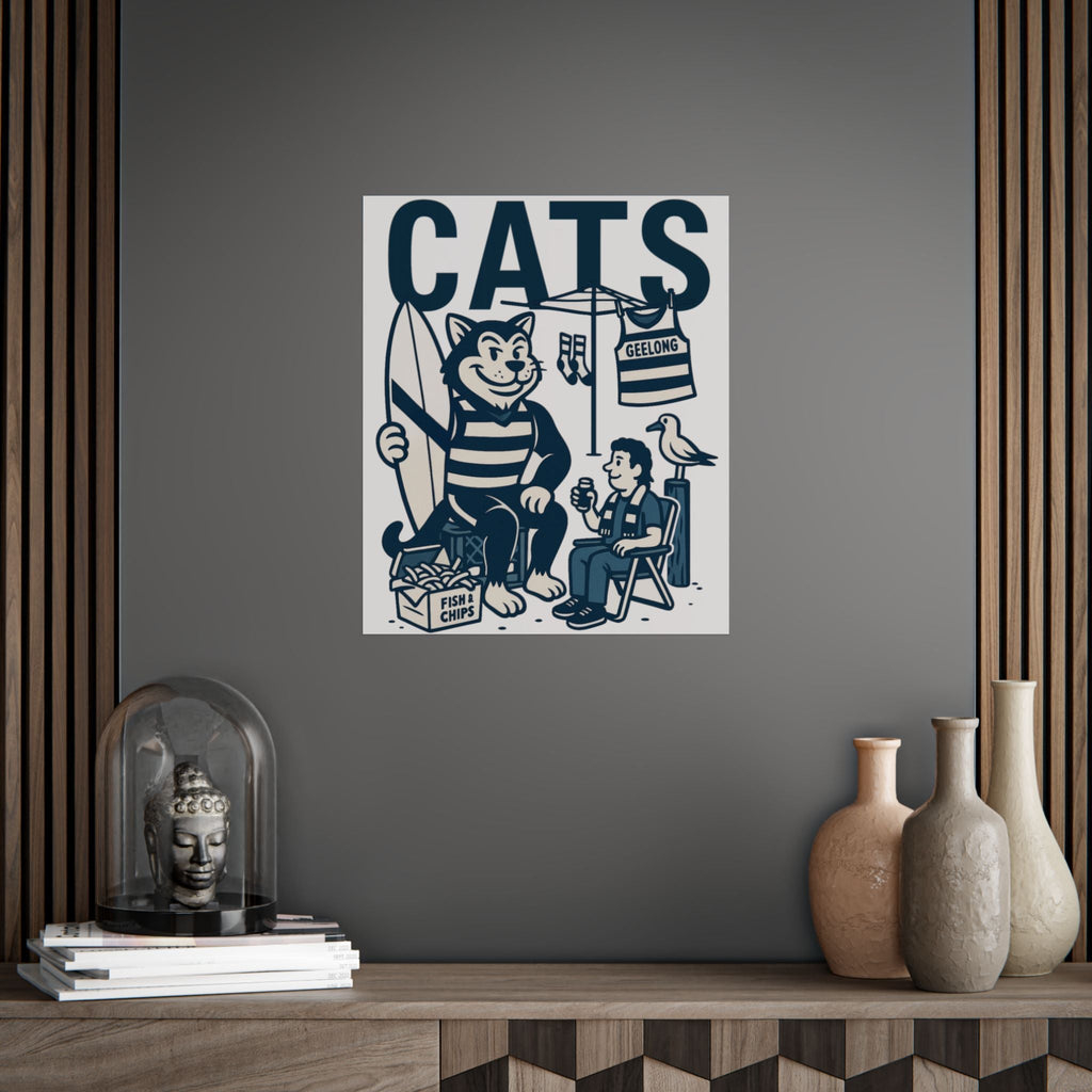 Geelong Vintage Wall Art (Limited Release) - VFtees
