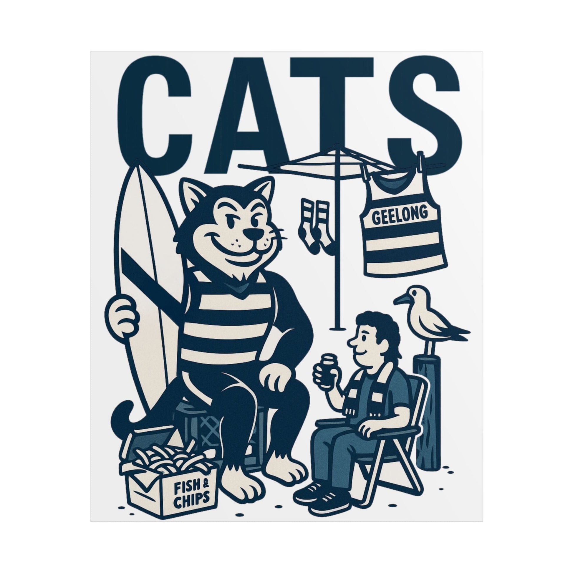 Geelong Vintage Wall Art (Limited Release) - VFtees