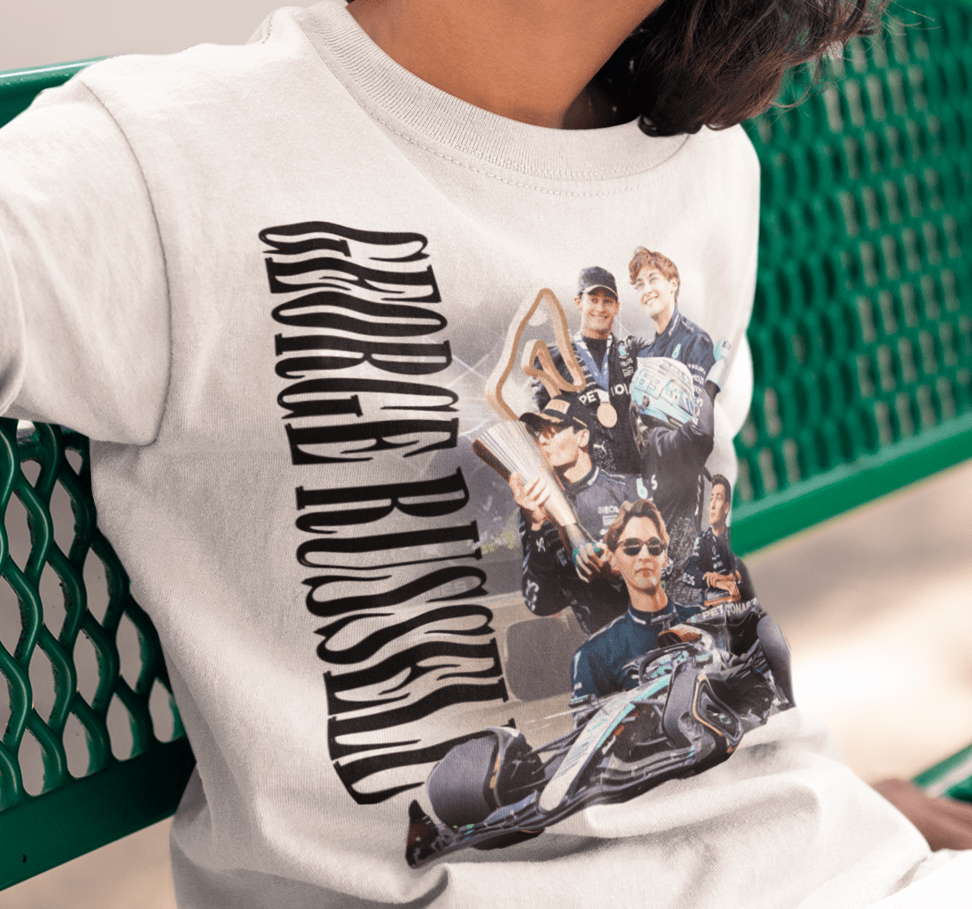 George Russell Formula One (F1) Graphic Tee (Kids) - VFtees