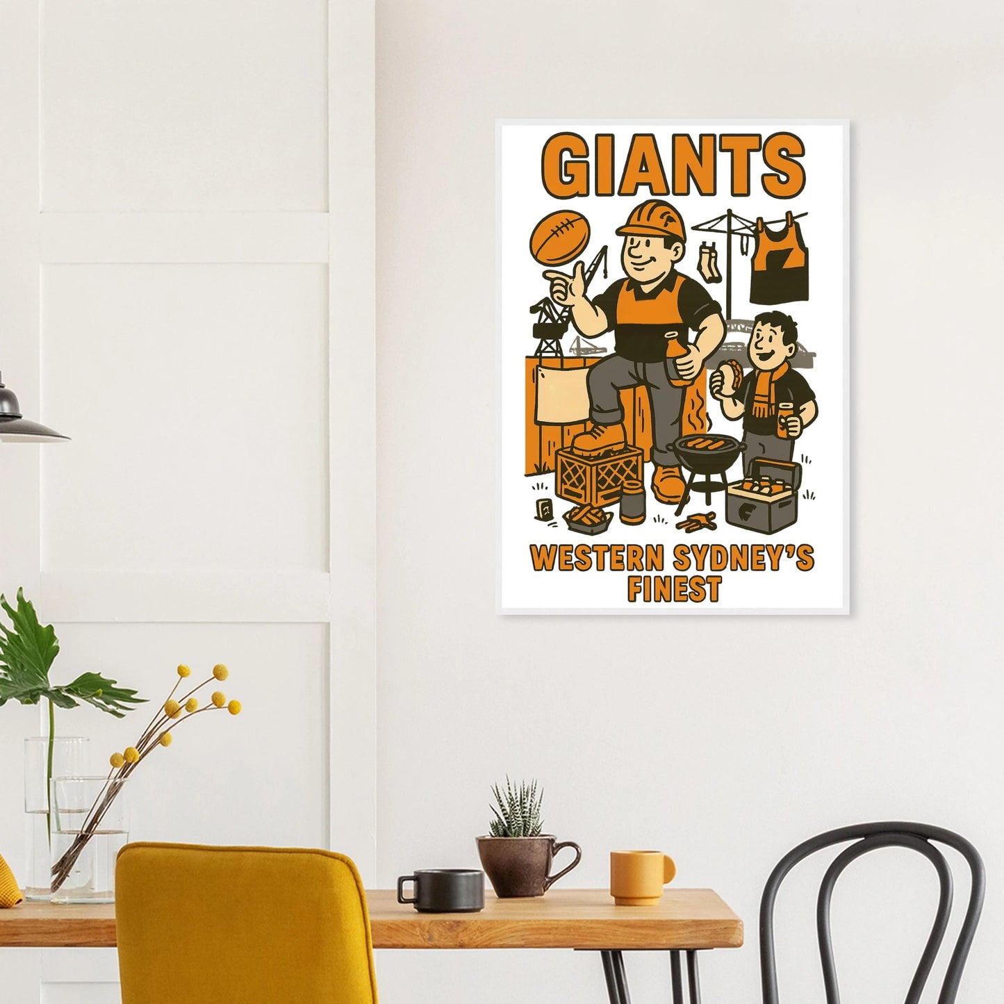 Giants Framed Wall Art - VFtees