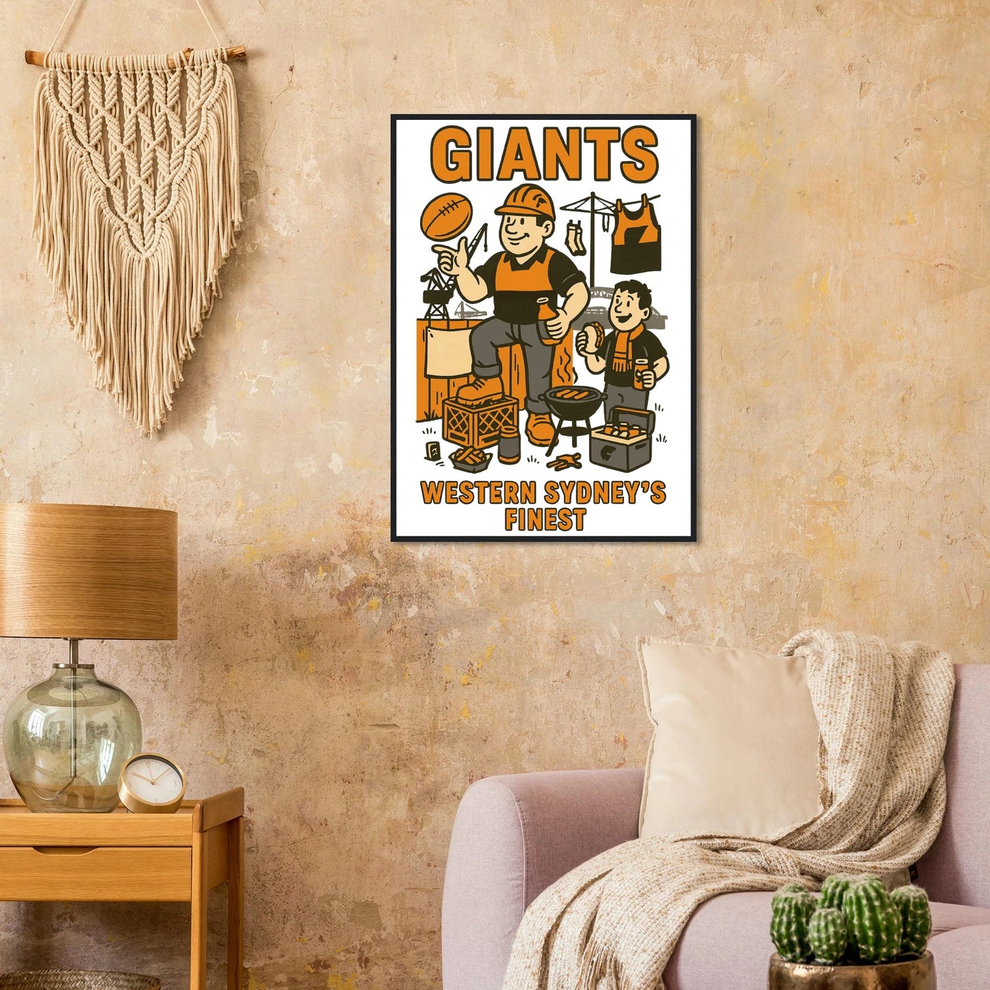 Giants Framed Wall Art - VFtees