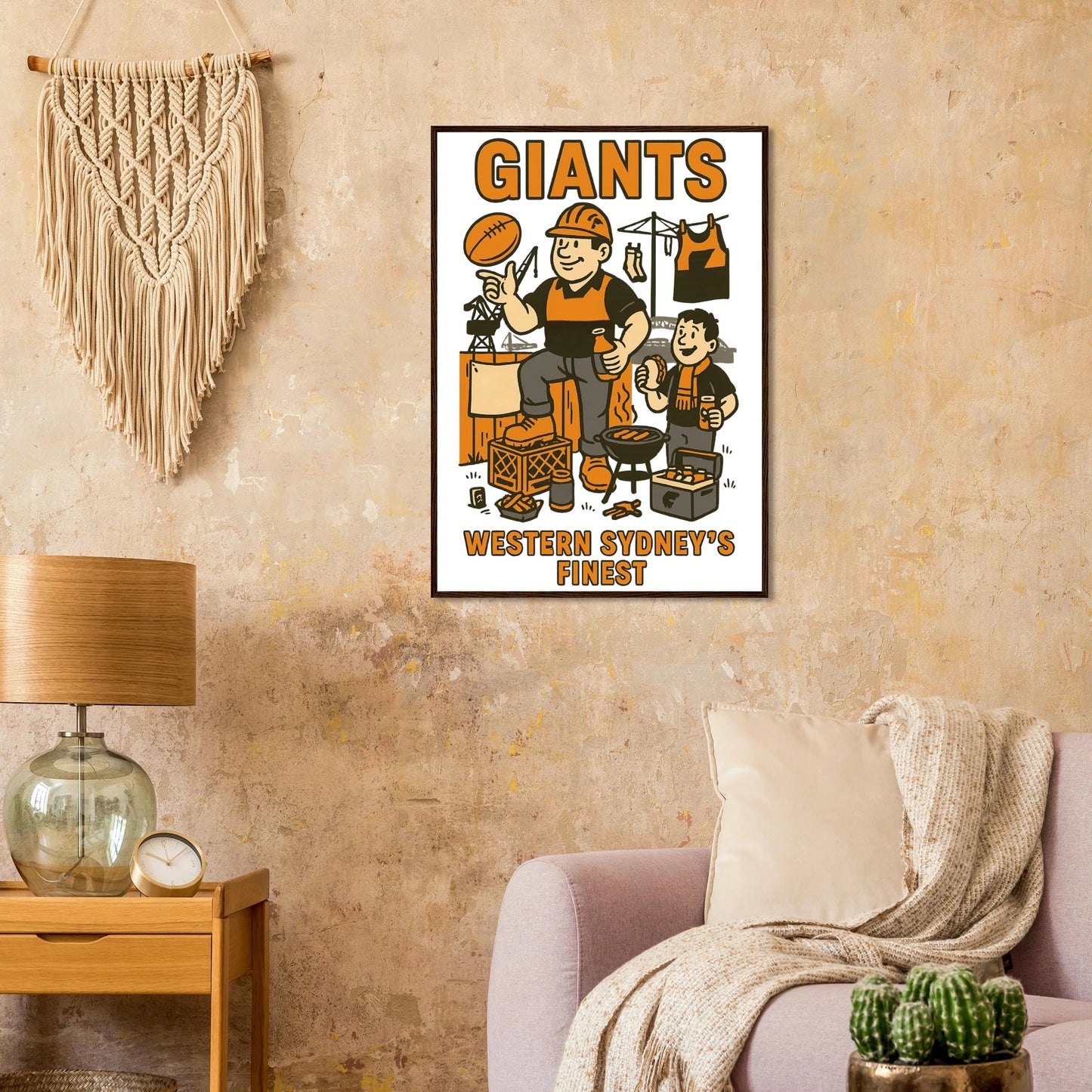 Giants Framed Wall Art - VFtees