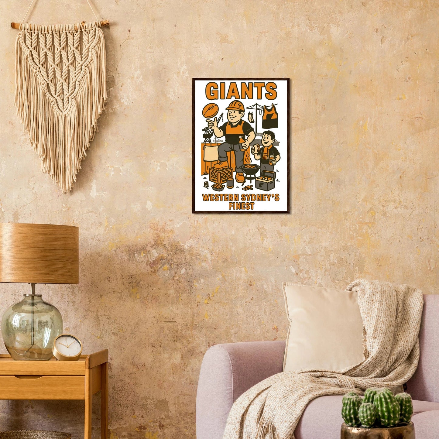Giants Framed Wall Art - VFtees