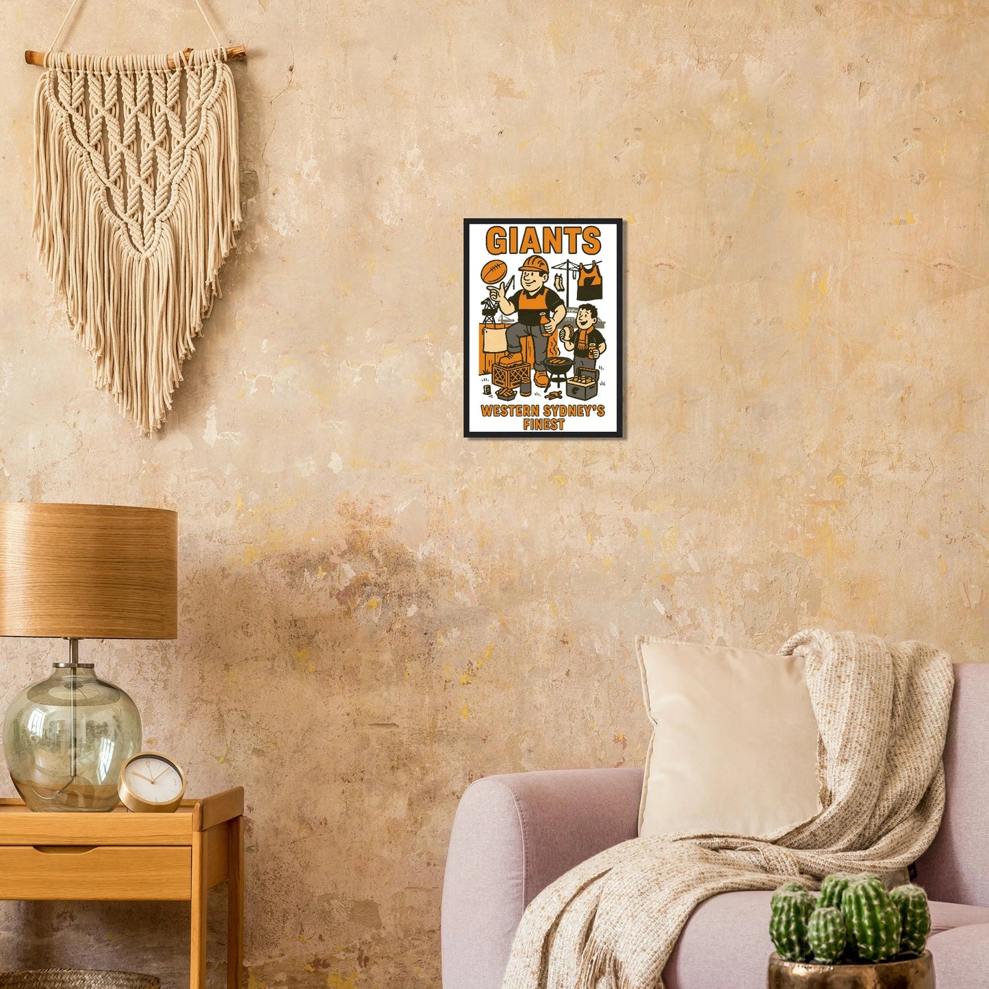 Giants Framed Wall Art - VFtees
