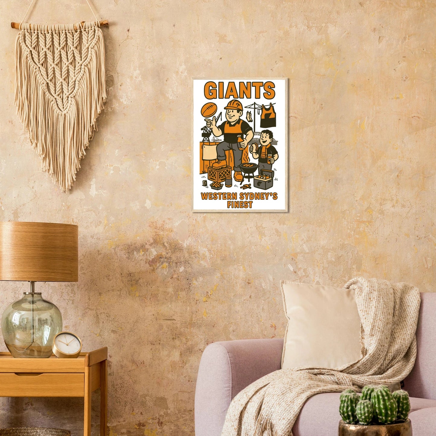 Giants Framed Wall Art - VFtees