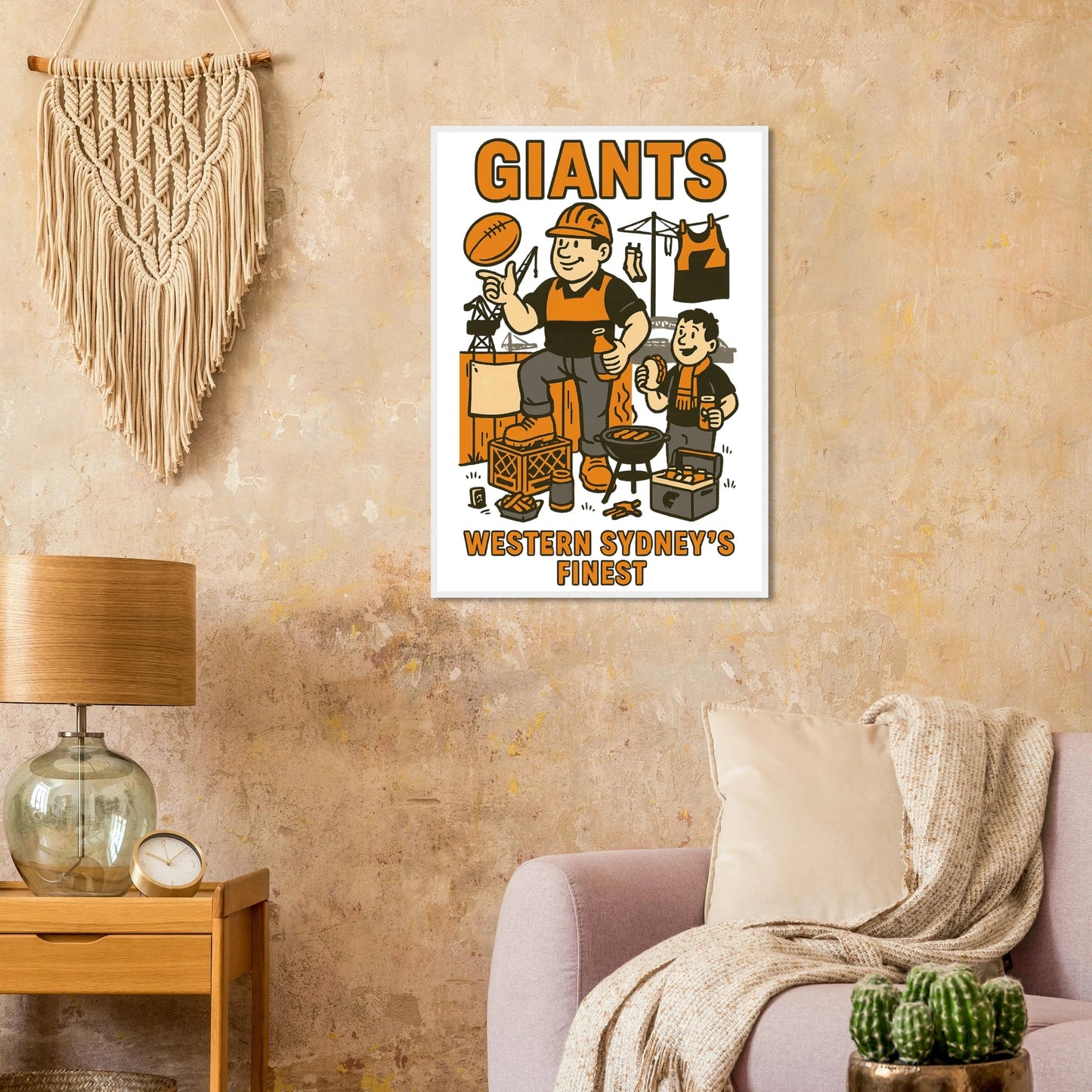 Giants Framed Wall Art - VFtees