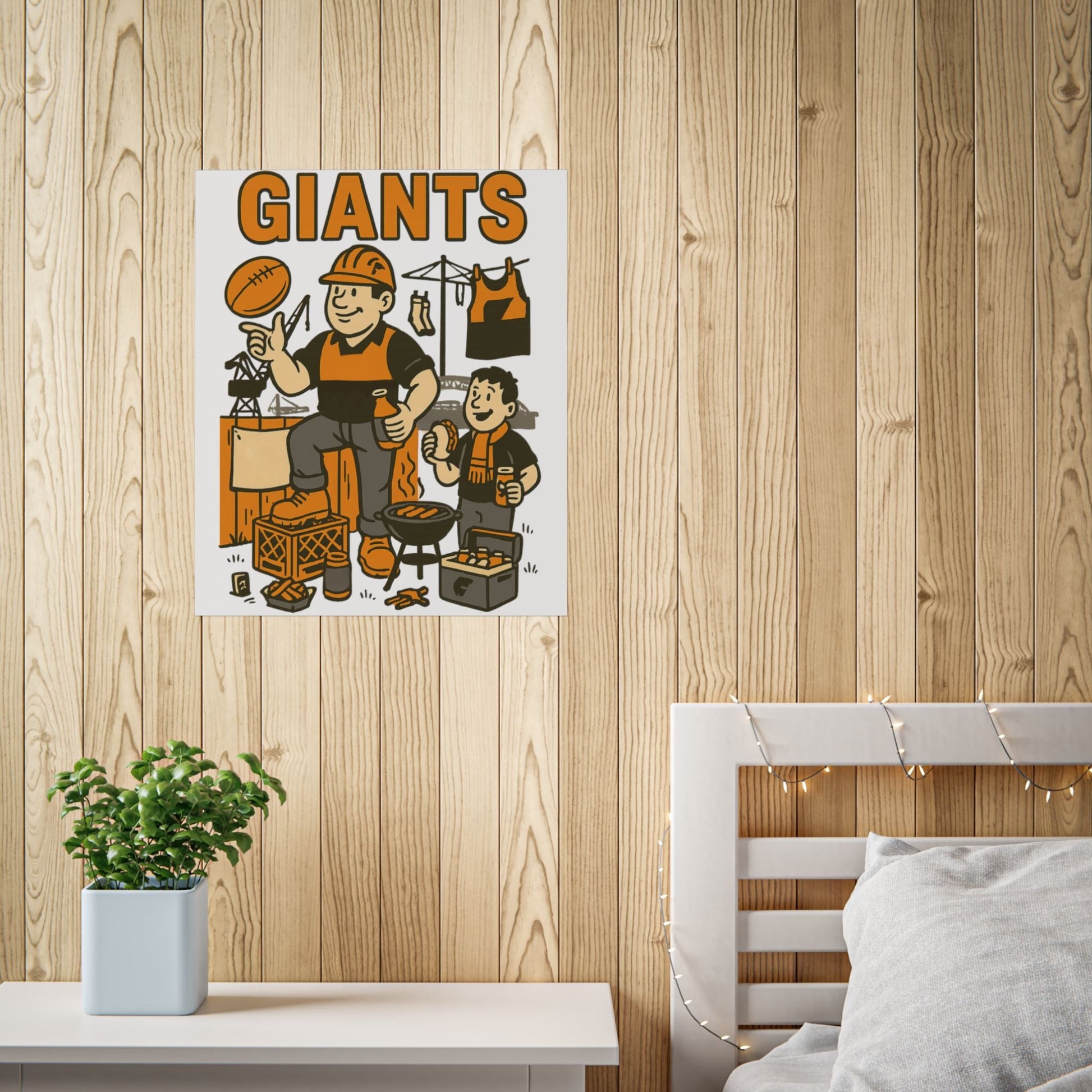 Giants Vintage Wall Art (Limited Release) - VFtees
