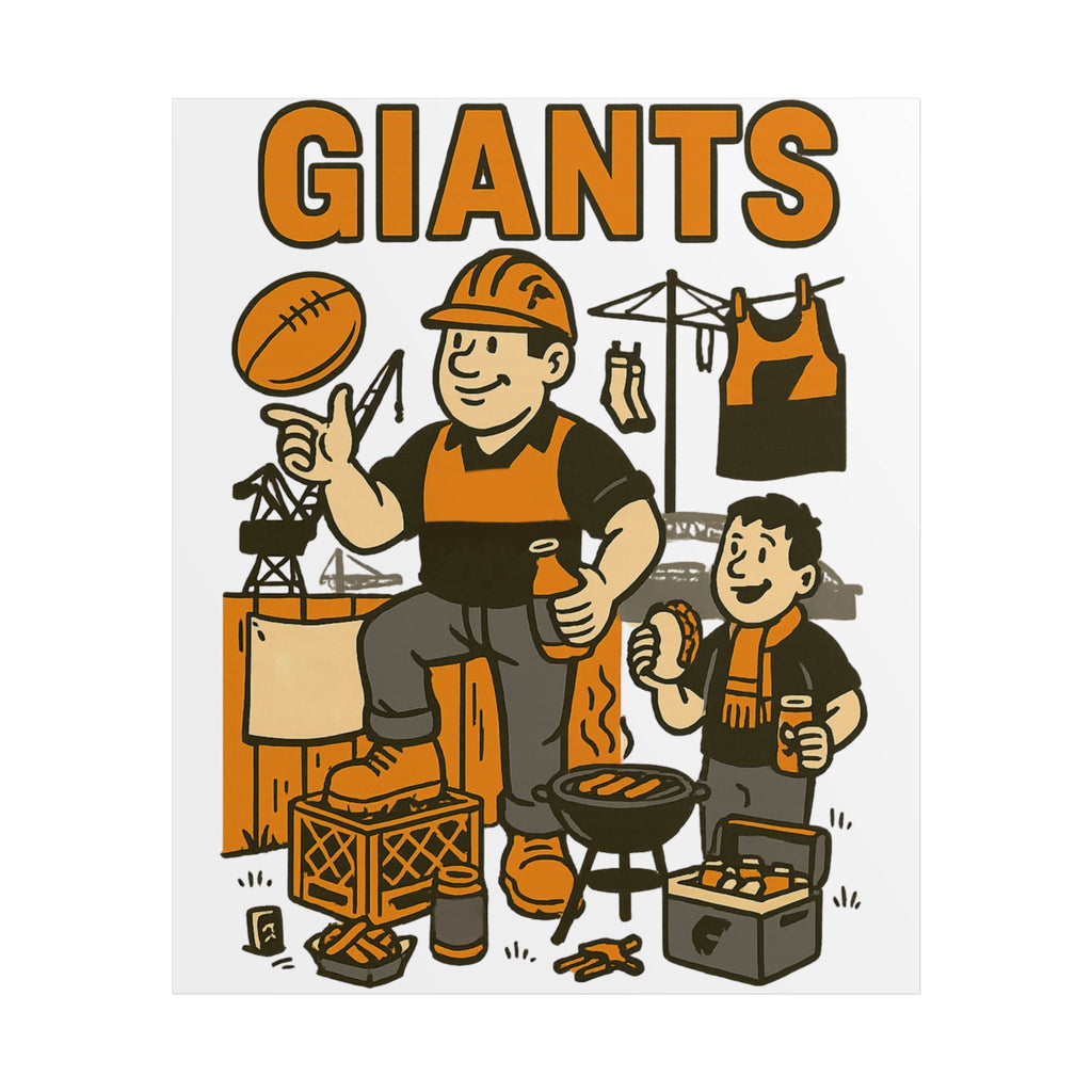 Giants Vintage Wall Art (Limited Release) - VFtees