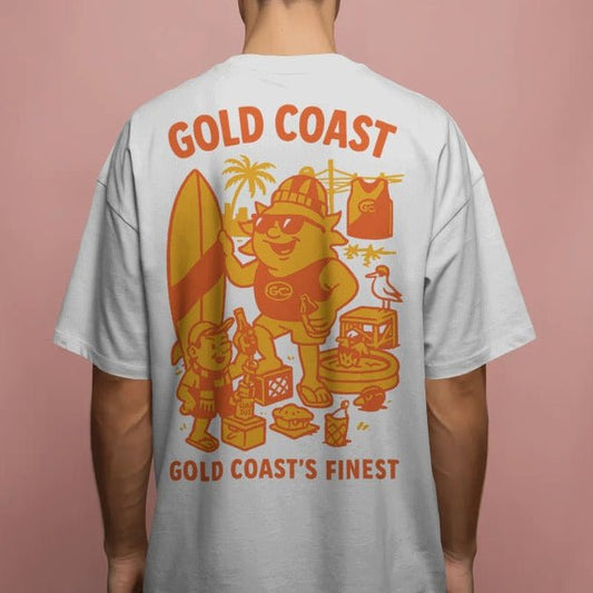 Gold Coast Footy Tee - Suns Club Series - VFtees