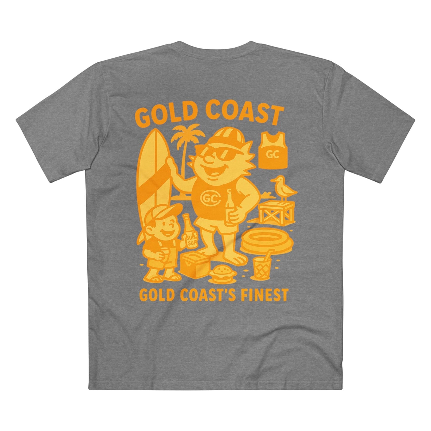 Gold Coast Footy Tee - Suns Club Series - VFtees