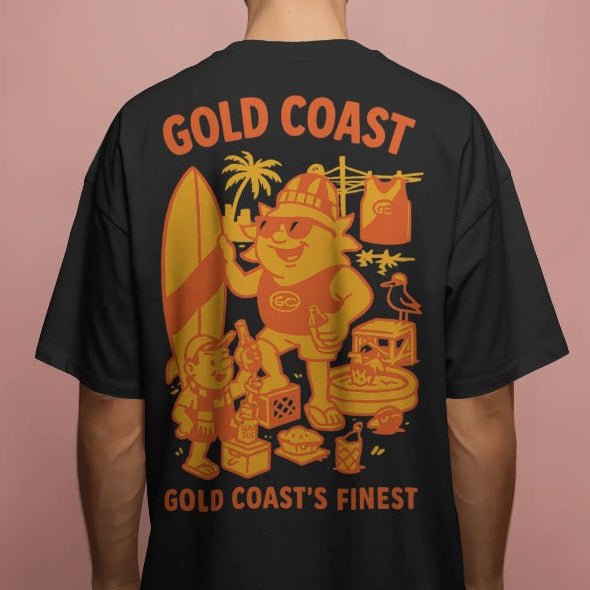 Gold Coast Footy Tee - Suns Club Series - VFtees