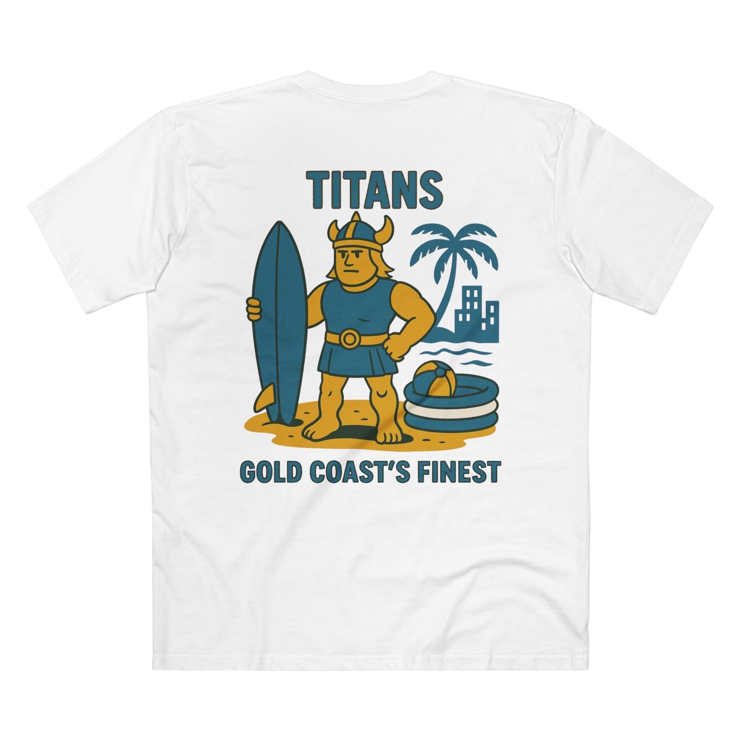 Gold Coast Rugby League Tee - Titans Club Series - VFtees