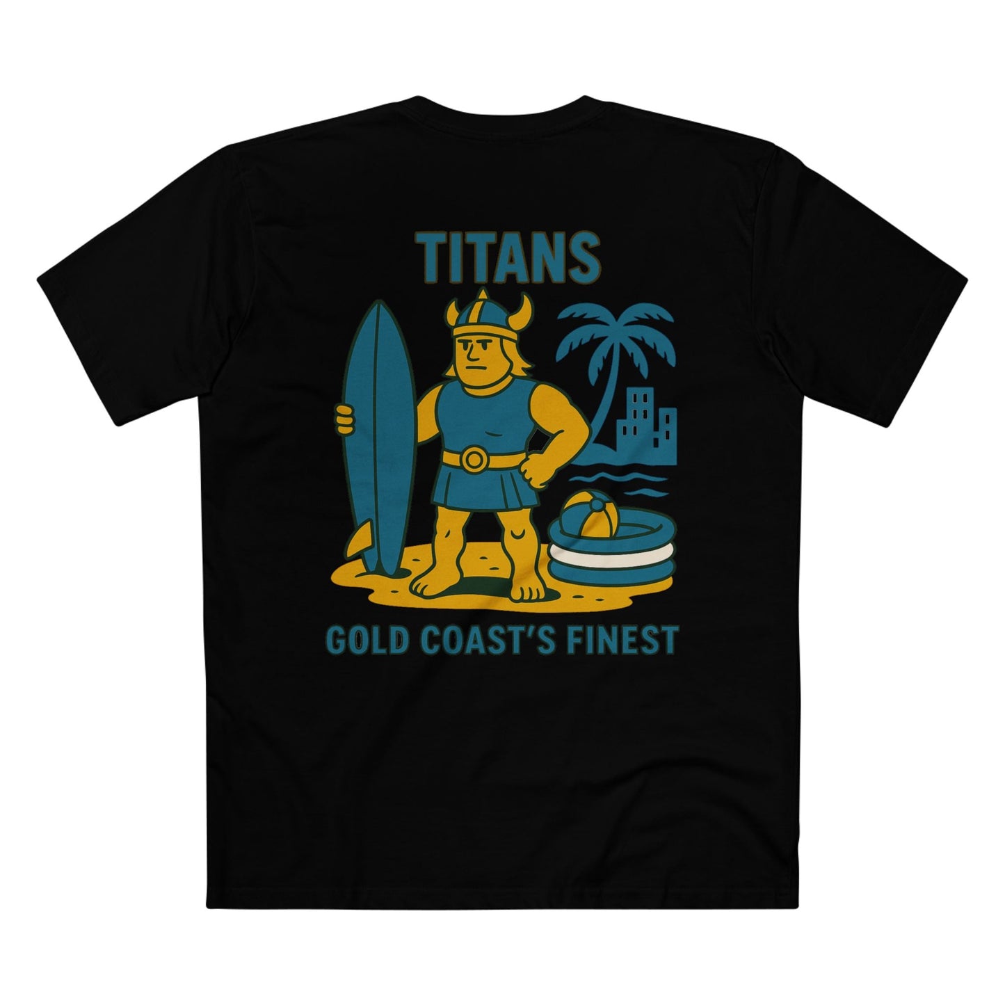 Gold Coast Rugby League Tee - Titans Club Series - VFtees