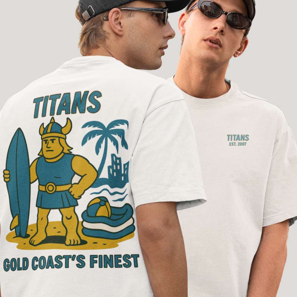 Gold Coast Rugby League Tee - Titans Club Series - VFtees