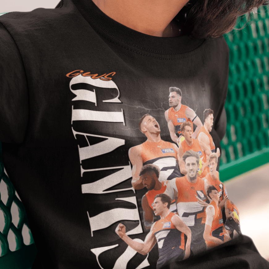Greater Western Sydney GWS Giants AFL Graphic Tee (Kids) - VFtees