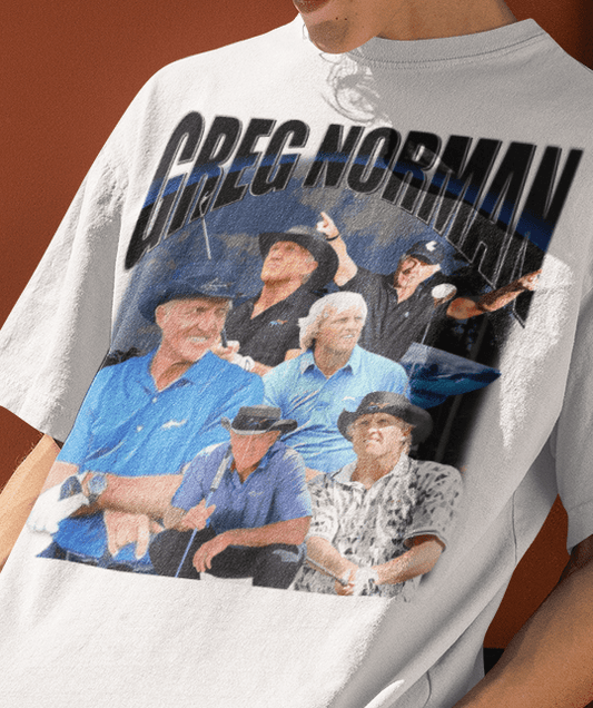 Greg 'Shark' Norman Pro Golf Graphic Tee - VFtees