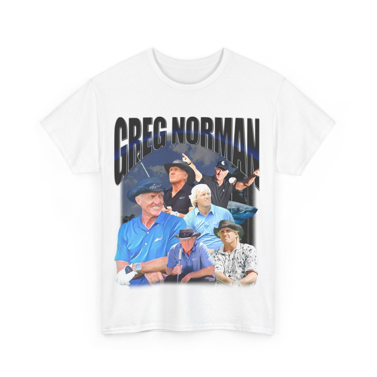 Greg 'Shark' Norman Pro Golf Graphic Tee - VFtees