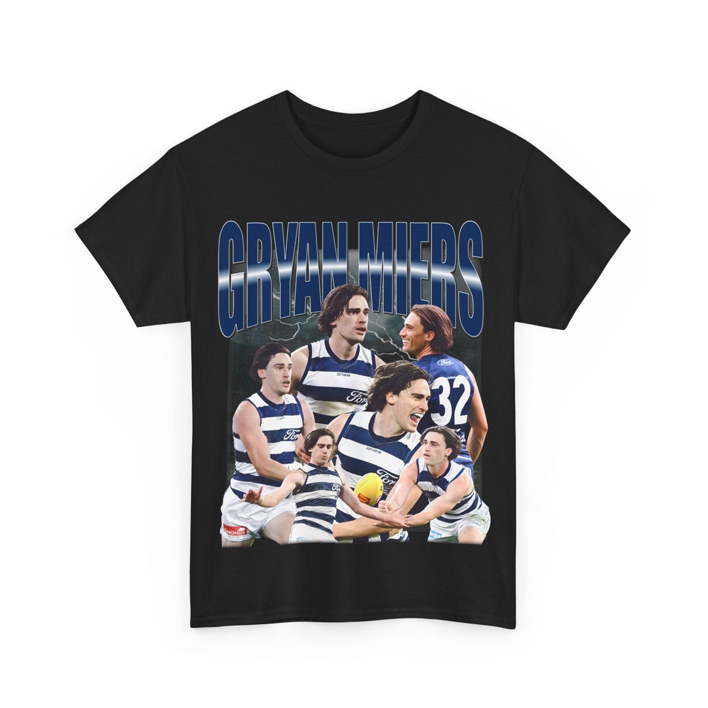 Gryan Miers Graphic Footy Tee - VFtees
