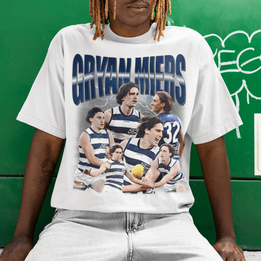 Gryan Miers Graphic Footy Tee - VFtees