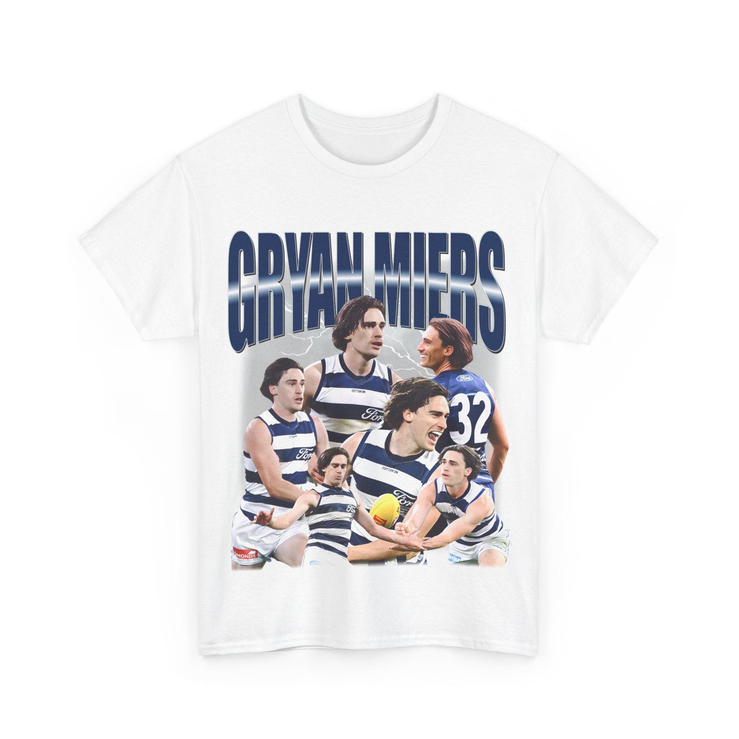 Gryan Miers Graphic Footy Tee - VFtees