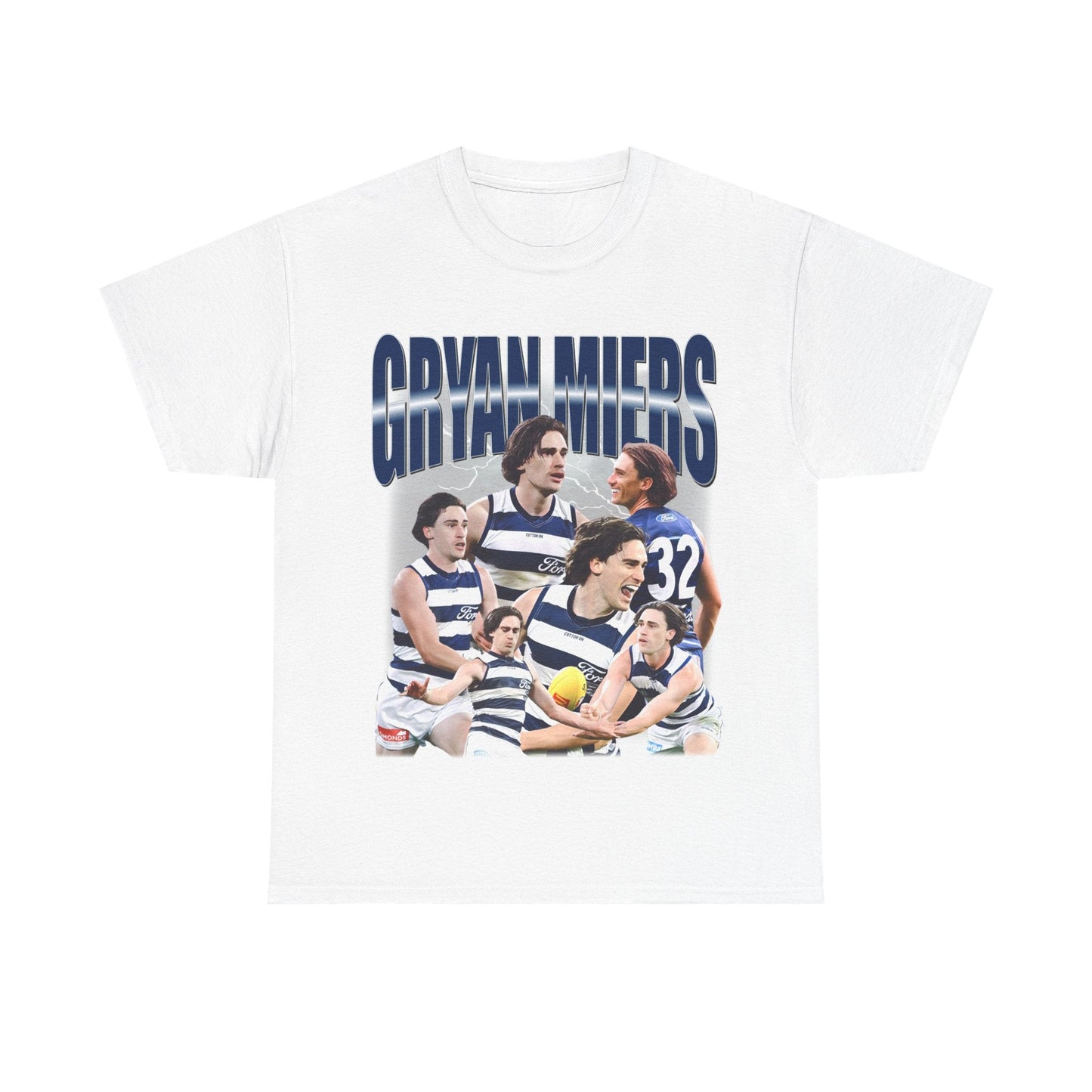 Gryan Miers Graphic Footy Tee - VFtees