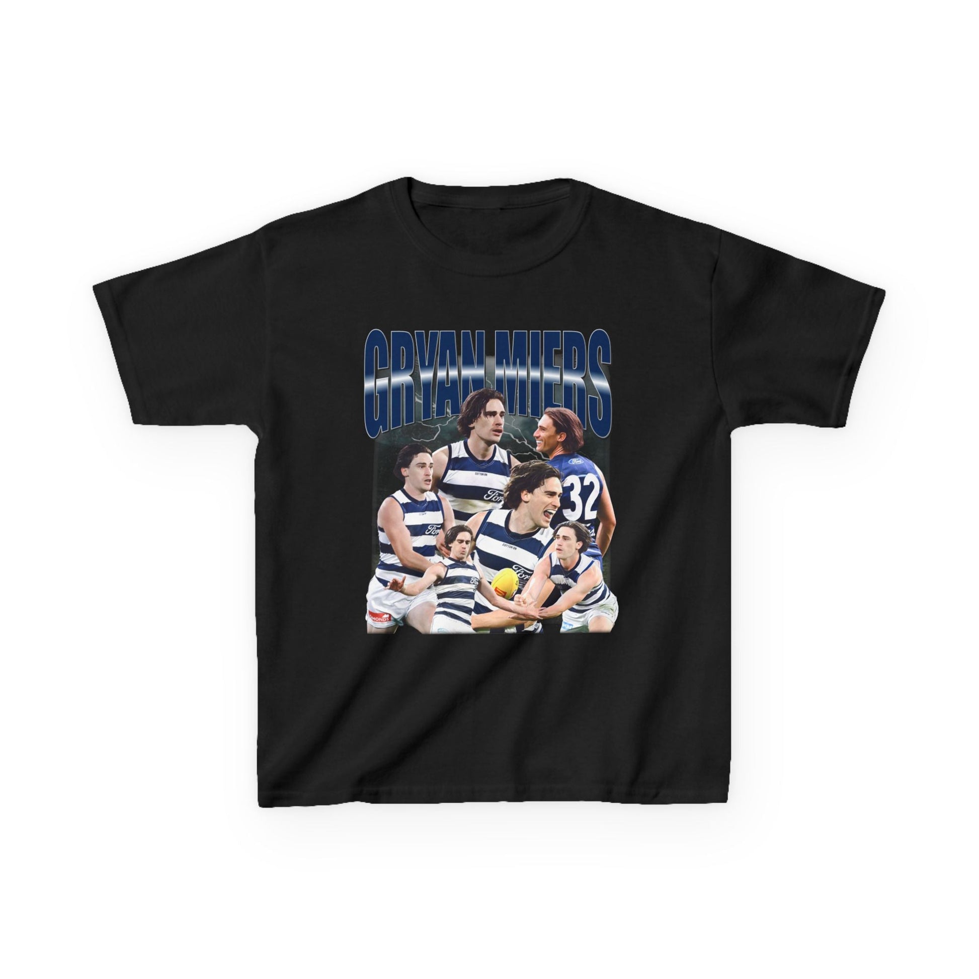 Gryan Miers Graphic Footy Tee (Kids) - VFtees