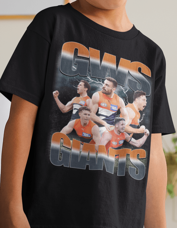 GWS Giants AFL Team Tee (Kids) - VFtees