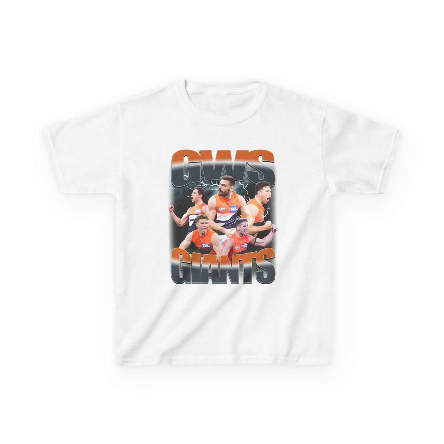 GWS Giants AFL Team Tee (Kids) - VFtees