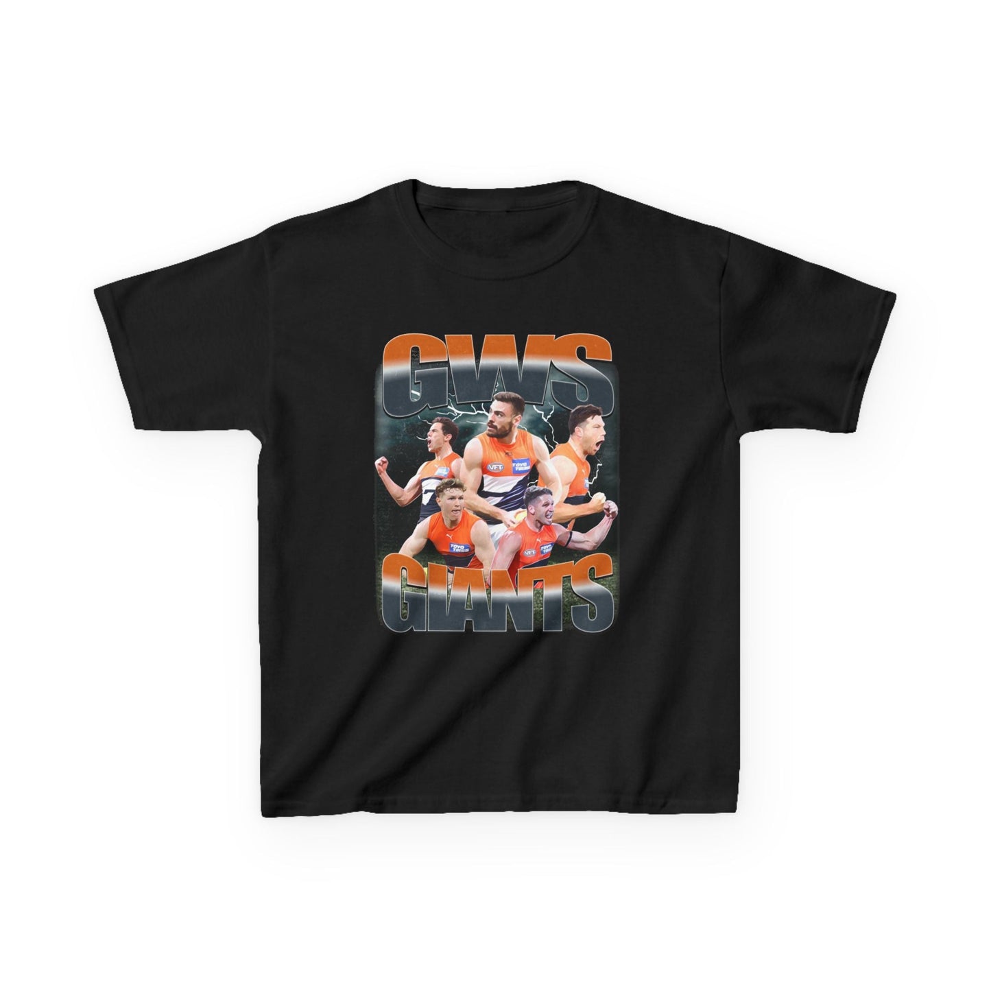 GWS Giants AFL Team Tee (Kids) - VFtees