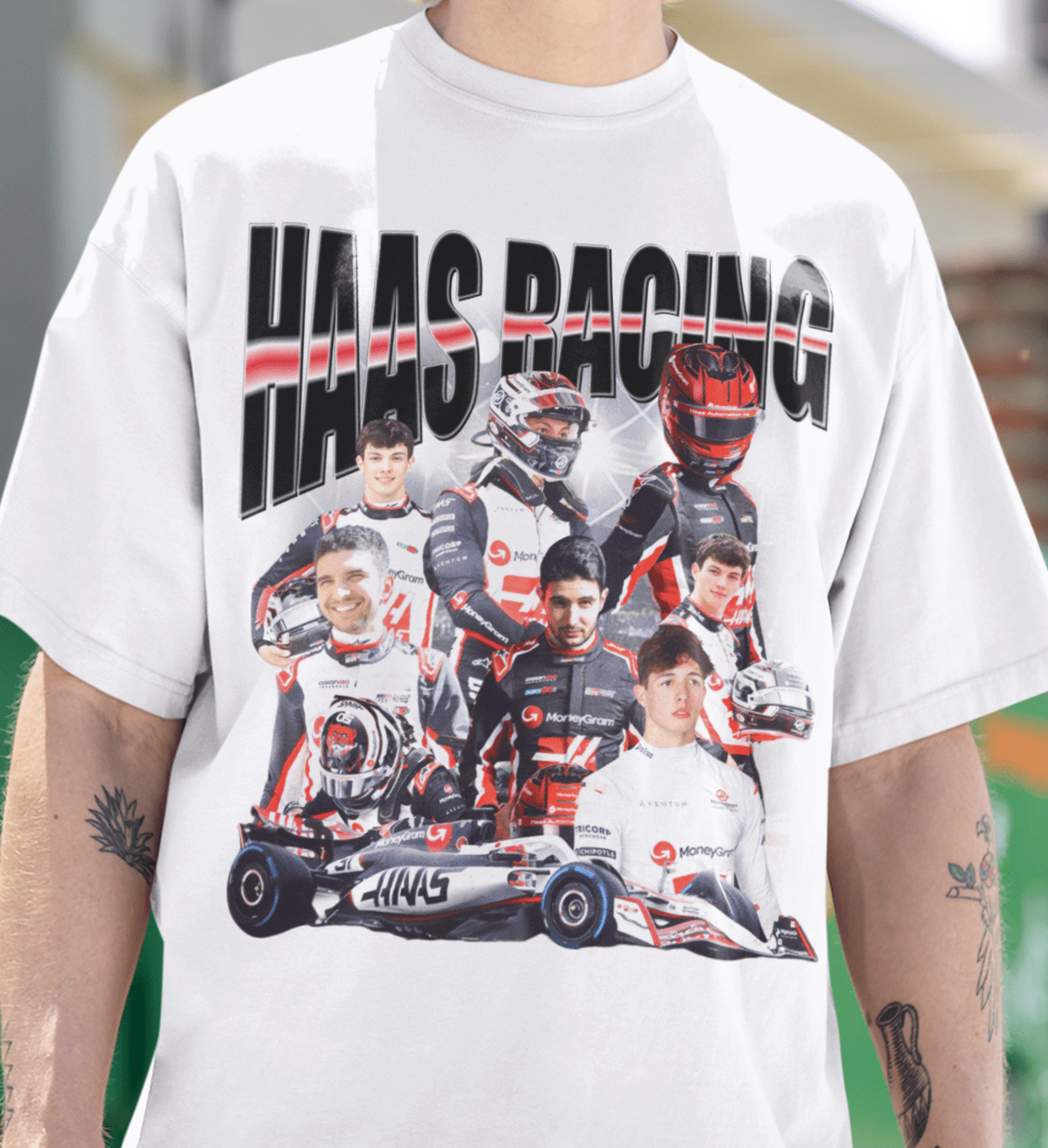 Haas F1 Graphic Team Tee - VFtees