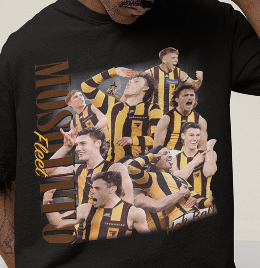 Hawthorn AFL Graphic Tee (Mosquito Fleet) - VFtees