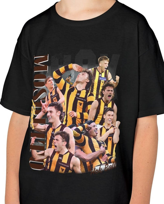 Hawthorn AFL Graphic Tee (Mosquito Fleet) Kids - VFtees