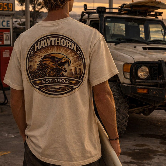Hawthorn Football Wave Tee - VFtees
