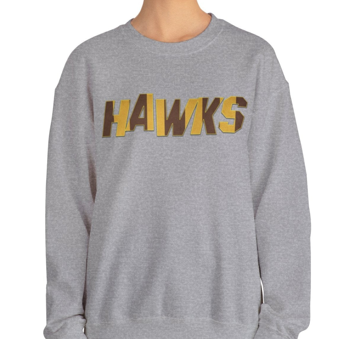 Hawthorn Footy Jumper – Hawks Football Team Crew - VFtees