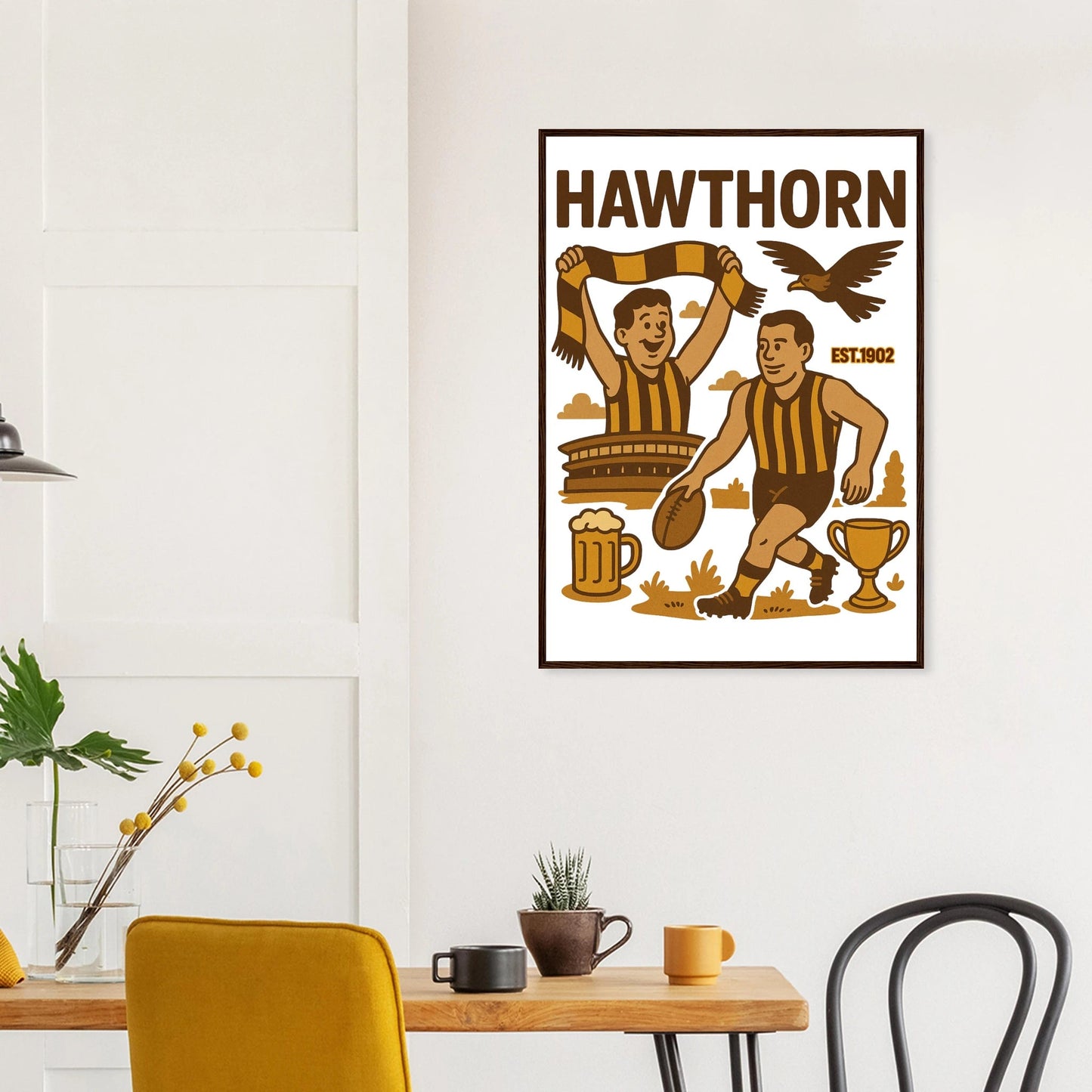 Hawthorn Framed Wall Art - VFtees