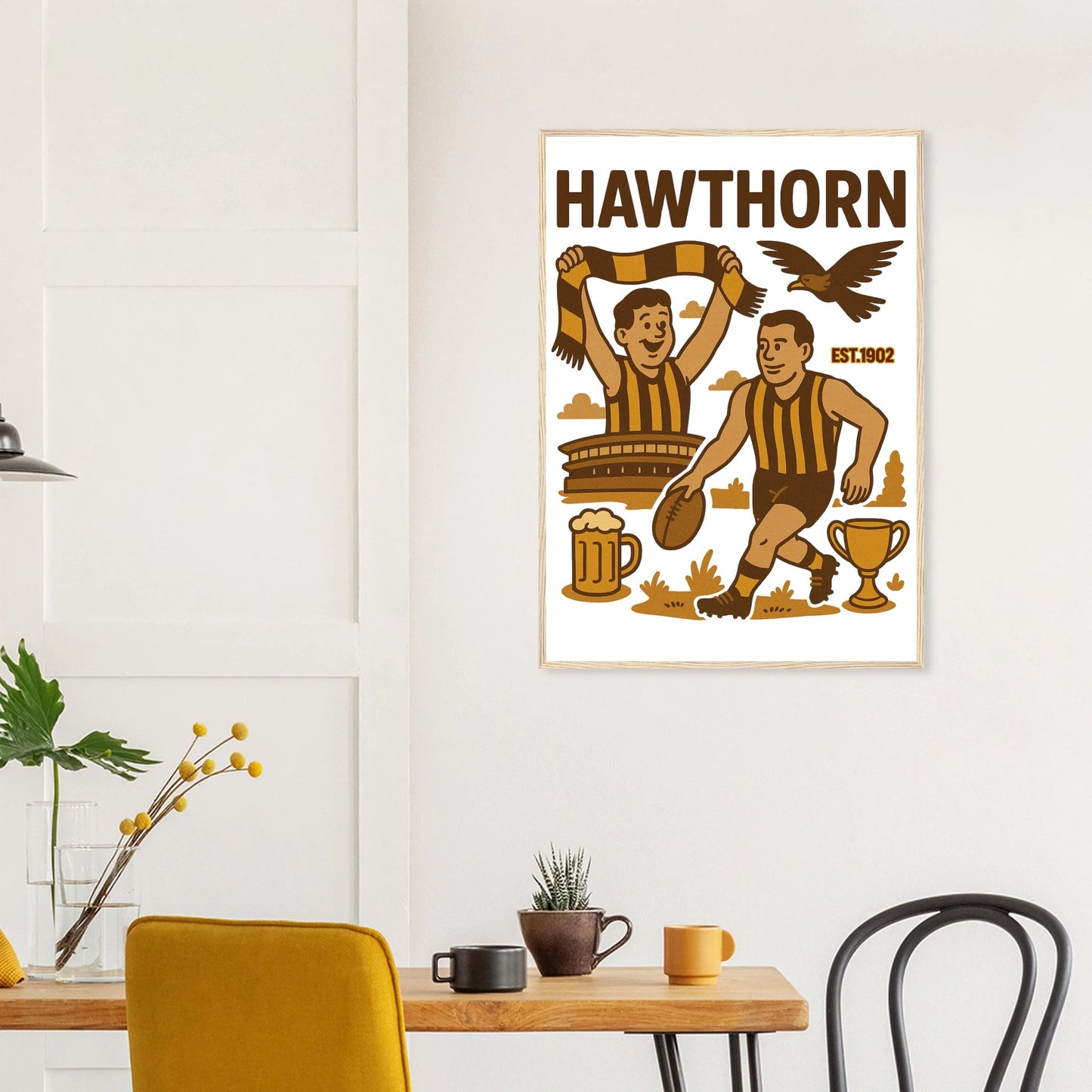 Hawthorn Framed Wall Art - VFtees