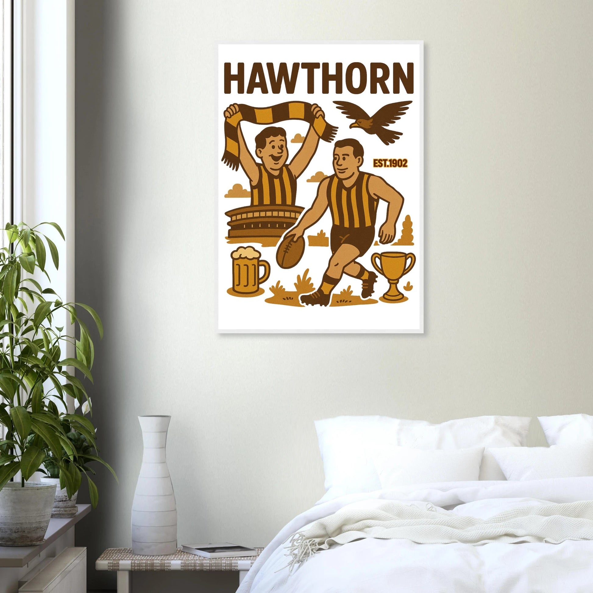 Hawthorn Framed Wall Art - VFtees