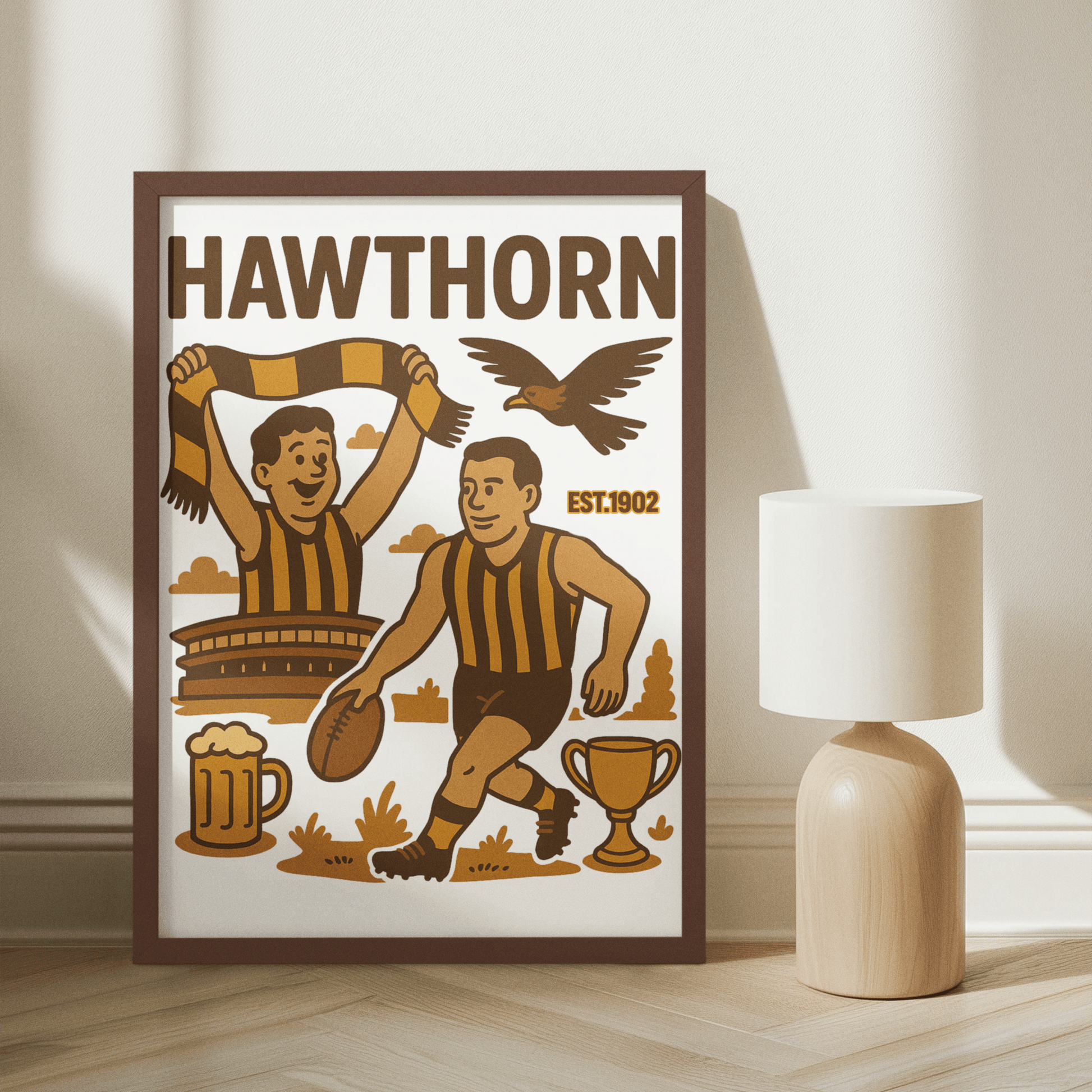 Hawthorn Framed Wall Art - VFtees